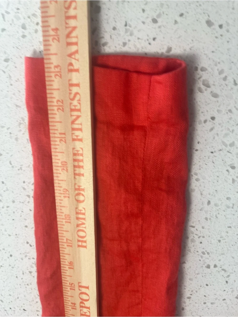 J. Crew Bright Red Linen-Blend Two-Button Blazer 100% linen